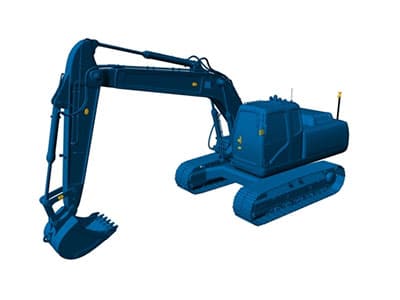 Topcon 3D LPS Excavator System