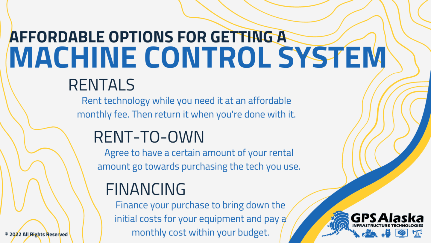 Affordable Options for Getting a Machine Control System infographic