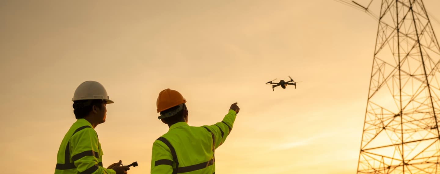 GPS Alaska worker fly drone in Alaska