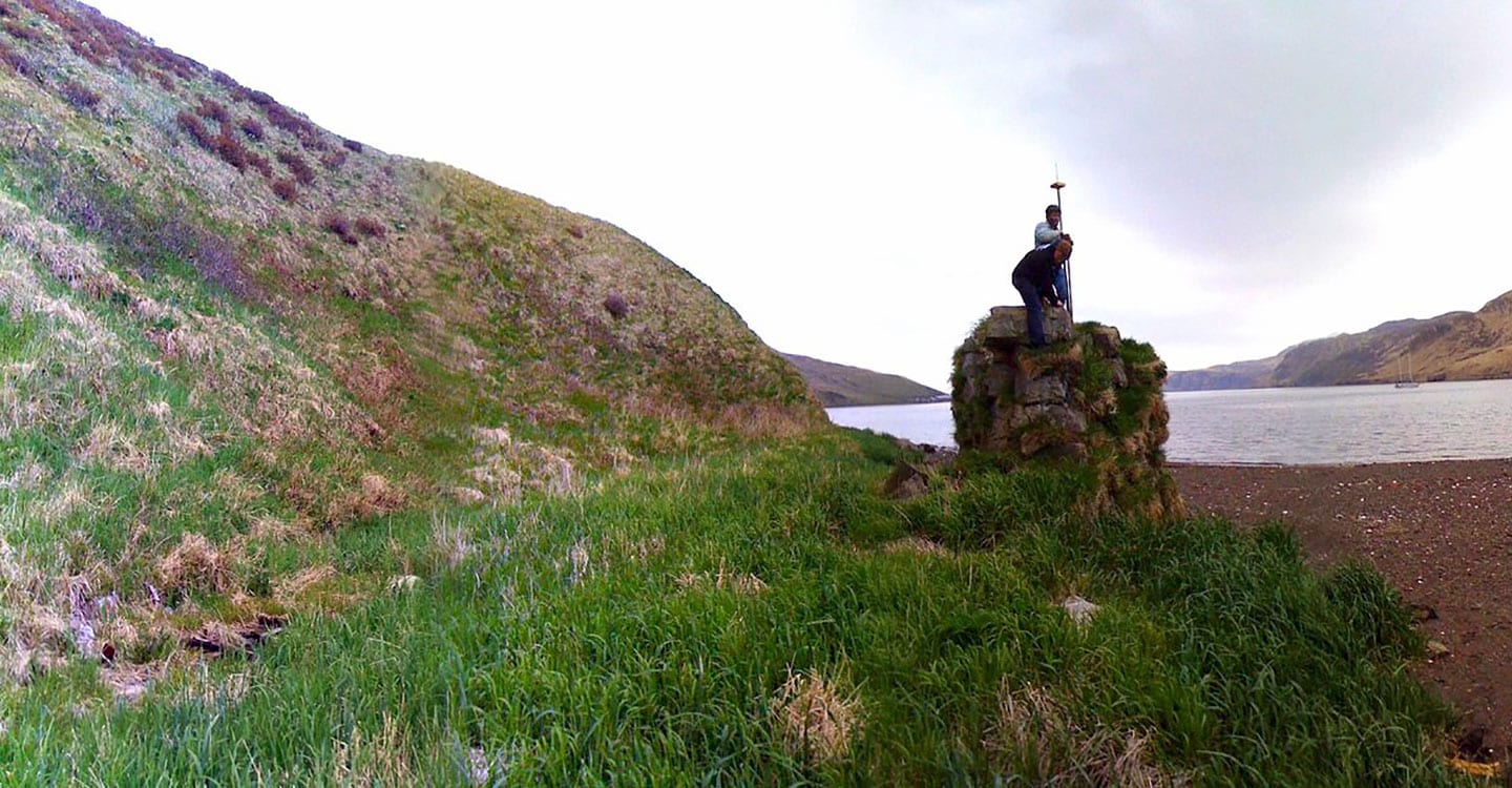 GPS Alaska employees at work in the field