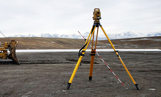 GPS Alaska surveying equipment